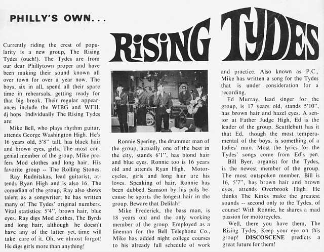 The Rising Tydes
